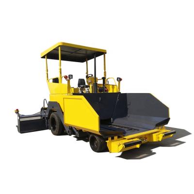 China Construction worksÂ   Asphalt Road Paver Machine Mobile Wheel Asphalt Finisher 4.5m for sale