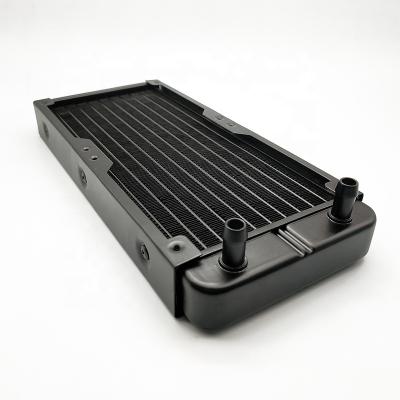 China Computer Case 240mm 10 Tube Aluminum Water System Radiator Liquid Cooling Radiator For Beauty Equipment for sale