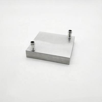 China Aluminum Cooled Computer Case 80x80mm Plate Water Cooling Module for sale