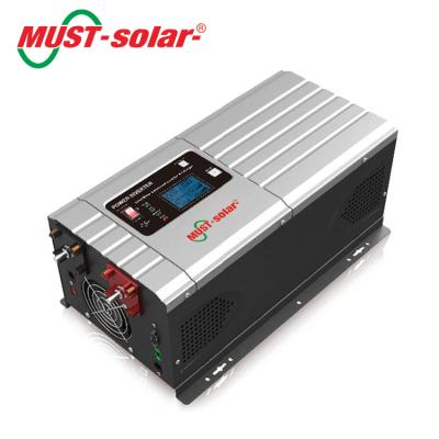 China 3000w solar tv inverter without battery 3000w power inverter 24v 220v pure sine wave power inverter for sale