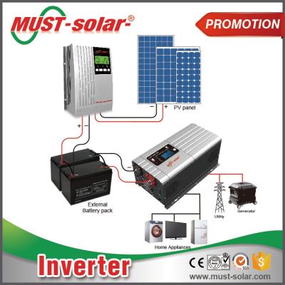 China Yes HOT! EP3000 Series Pro Inverter 24v 220v 5000w Power Jack Inverter 5000w Inverter With Charger for sale