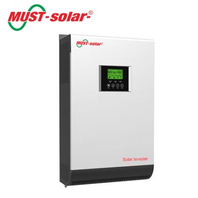 China MUST 4000W MPPT solar inverter hybrid solar inverter with mppt charge controller 426*206*178mm for sale