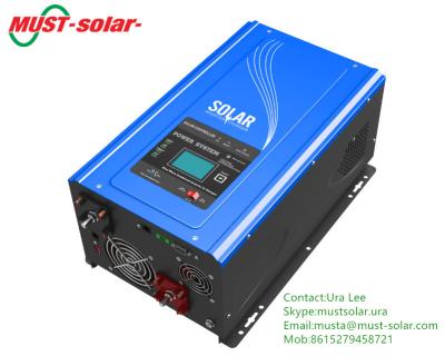 China Hot ! PV3000 LMPK offgrid 3000w pure sine wave inverter 110v solar hybrid inverter 432*247*197mm for sale