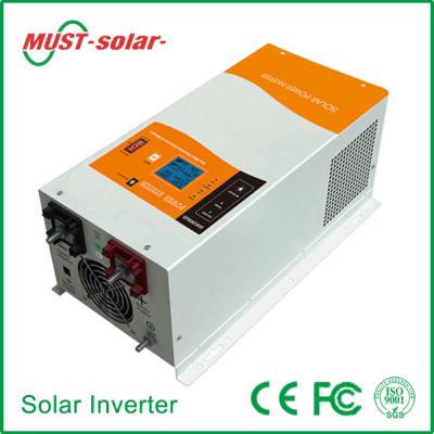 China hybrid off-grid solar inverter combined with 30A-60A 743*372*312mm mppt solar charger controller for sale