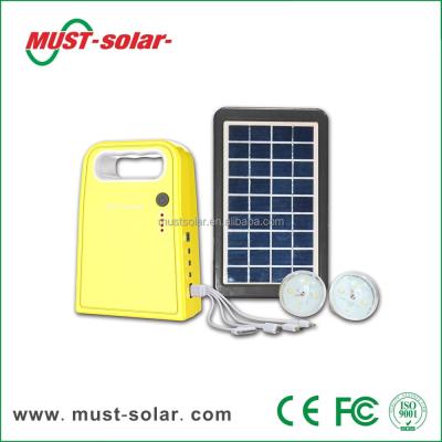 China Solar Panel 3W LED Home Light Portable Solar Power 3W Energy System For Home Indoor Hot Sale Saudi Arabia for sale