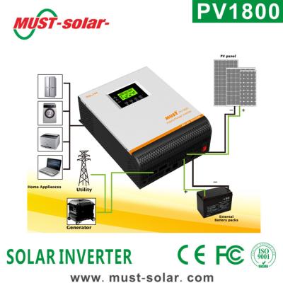 China 5kva Pure Sine Wave Off Grid Solar Panel System, Solar Power System For Home for sale