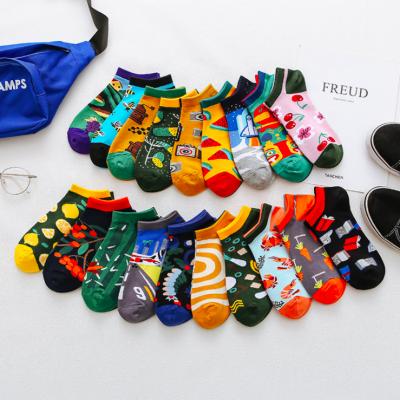 China HOT SALE QUICK DRY QUICK DRY Fashion Harajuku Funny Novelty Premium Combed Cotton Casual Unique Men ab Odd Ankle Socks For Women for sale