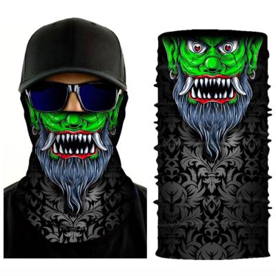 China Ski Balaclava Headband Head Scarf Head Warmer Neck Warmer Ski Balaclava Headband Multifunctional Scarf Recycling Face Mask Printed Tube Scarf 3D Elastic Seamless Bandanas Marvel the face covering for motorcycle, cycling and skiing for sale