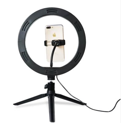 China Instrument Selfie Ring Light Live Stream Makeup, Mini Desktop Led Camera Photography Studio Wedding Photo Background 2021 Trend New for sale