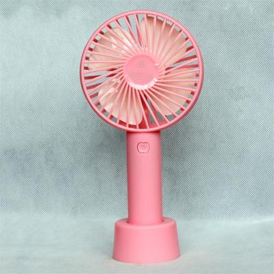 China New Protable Mini Small Popular 2021 USB Rechargeable Handheld Fan Wholesale Desktop Mini Battery for sale