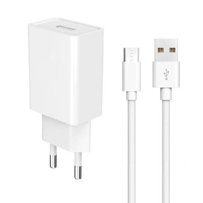 China PORTABLE CHARGER KIT 2021 Cell Phone TRAVEL SINGLE LEFT WALL CHARGER WITH 3.3 FT USB CHARGING CABLE for sale