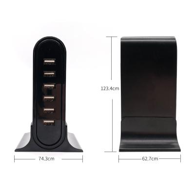 China MOBILE PHONE Trending Products 2019 6 Ports USB Mobile Phone Charging Station 30W Multi Desktop Fast Charger For Mobile Phone for sale