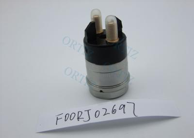 China Van de Diesel van F00RJ02697 BOSCH Zilver van de de Vorm Hoge Nauwkeurigheid Solenoïdeklep het Cilindrische Te koop