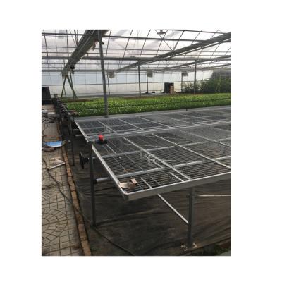 China Rustproof Chinese Hot Selling Movable Greenhouse Grow Table for sale