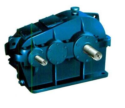 China Low Noise Cylindrical Gear Reducer Box with Harden Gear , ZL Series for sale