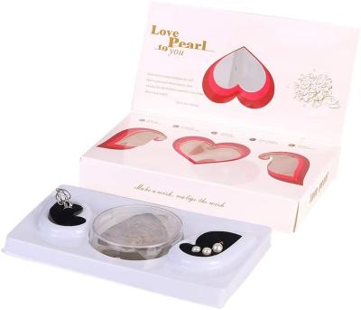 China Jewelry Love Wish Pearl Gift Set, Romantic Natural Earrings and Ring Kit, Christmas Gift for sale