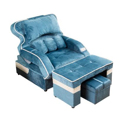 China New QCelim Design Foot Bath Beauty Salon Furniture Modern Luxury Durable Pedicure Chair For Massage Shop for sale