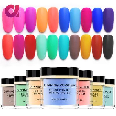 China Easy Apply Wholesale Glitter Powder Factory Matte Dipping Powder For Nails Acrylic Nail Supplies for sale