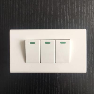 China Home Wall 3 Pin Multifunction Switch Socket Outlet Thailand Electric Power Use for sale