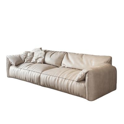 China Other comfortable high quality leather sofa living room couch factory wholesale price lazy couch living room sofa for sale