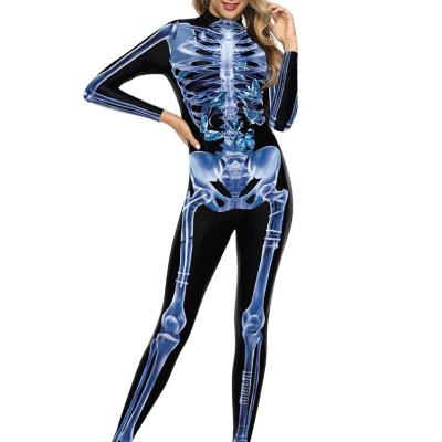 China tutu & New Skeleton Skirts Halloween Festival Overalls Stage Performance Cosplay Costume for sale