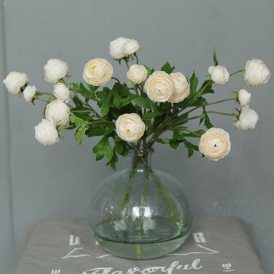 China Home Decoration YI Wedding Party With You ZERO Simulation Hot Sale High Quality Silk Peony Asiaticus Ranunculus Artificial Flower For Wedding Party Home Decoration for sale