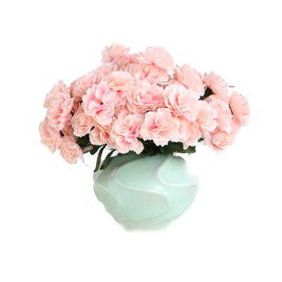 China office home wedding decoration YI with you ZERO high quality hot sale silk flower real touch artificial carnation decoration for office home wedding decoration for sale