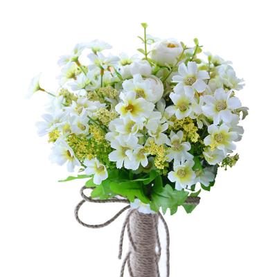 China Simple White Bouquet of ZHUOOU Daisy Flower Wedding Flowers Bridal for sale