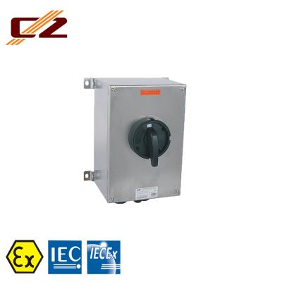 China Zone 1 and Zone 2 IECEX and ATEX Certified Explosion Proof Isolating Control Distribution Switch for sale