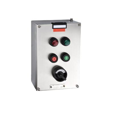 China Zone 1 and Zone 2 IECEX and ATEX Certified Metal Link Electric Steel Roller Door Control Box Explosion Proof for sale