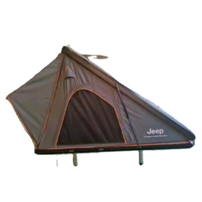 China Extended Type Wild Land Aluminum Top Tent Triangle Hard Shell For 2 Person Top Roof Tent for sale