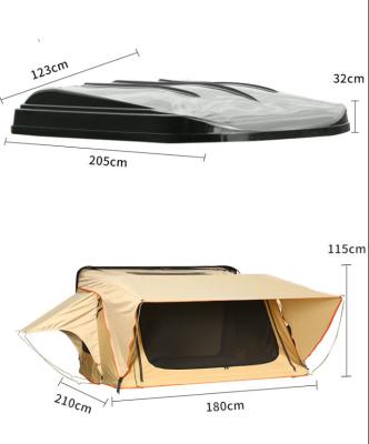 China Extended Type Wild Land Rise Quickly Have Top Tent Clamshell Camping Suv Roof Top Tent for sale