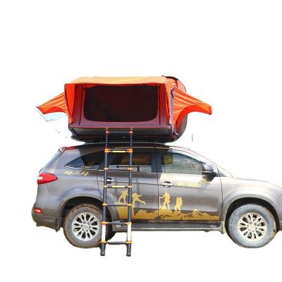 China Extended Type Outdoor Rise Aluminum Waterproof Top Block Shell Roof Top Tent Hard Car Roof Top Tent Camping for sale