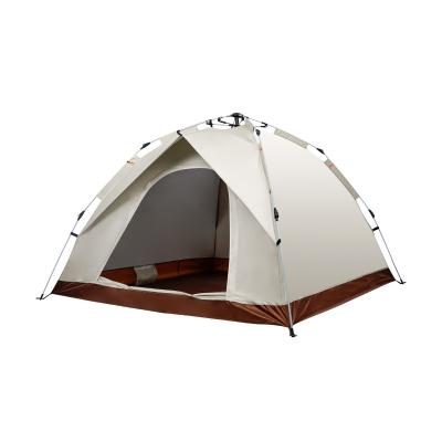 China Extended type 3-4 person Sun rainproof Easy-to-put-out automatic outdoor Self-propelled portable camping tent for sale