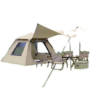 China Extended type portable multi-functional outdoor family rainproof camping tent for sale