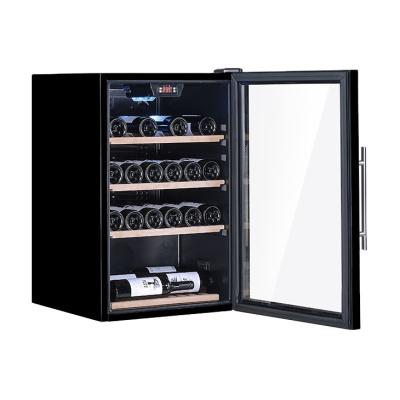 China 2021 New Design Independent Single Zone Compressor Wine Cabinet Outdoor Constant Temperatures And Humidity for sale