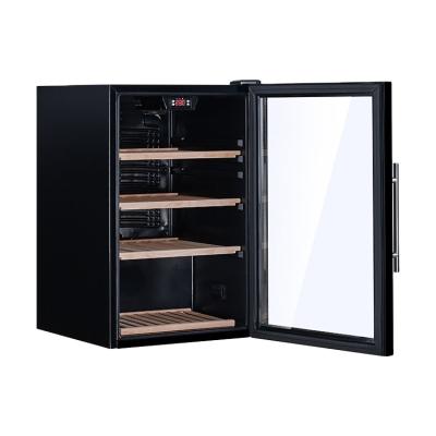 China Outdoor Luxury Refrigerator 133L Constant Temperature And Humidity 52 Bottles Wine Cabinet for sale