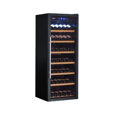 China 2021 Outdoor Hot Sale 270L Wine Fridge Living Room Bar Counter Supermarket Cooler Wine Cooler for sale