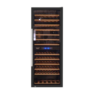 China Blue LED Digital LED Light Control Read Cellar Cooler Red Wine Cooler Fridge Wine Cooler for sale