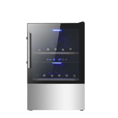 China Outdoor 42 Bottle Small Wine Fridge With Electronic Controller With LED Display for sale