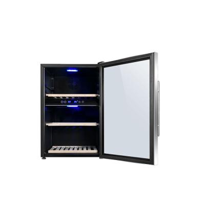 China Outdoor 133L\40 Bottles Double Zone Commercial High End Wine Fridge\Domestic Fridge for sale