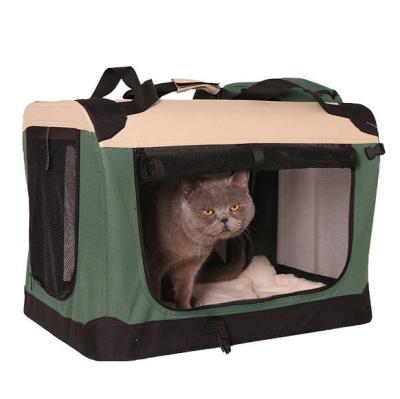 China Cat Dog Pet Carriers Bag Space Cat Bicycle Carrier Breathable Foldable Viable Large Backpack Bagpack for sale