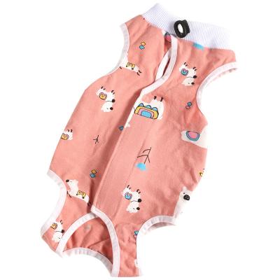 China Summer Viable Cute Clothing Cartoon Pet Vests Cat T-shirt Puppy Puppy Clothes For Small Pets Cat Cloth for sale