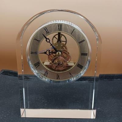 China Europe Hot Selling Crystal Clock LCKL-E30638 For Business Gift for sale