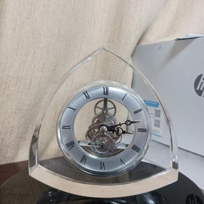 China Europe Hot Selling Crystal Clock LCKL-D5666 For Business Gift for sale