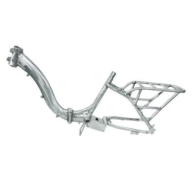 China Multi-purpose High Quality Hot Sale 6061 Aluminum Alloy Corrosion Resistance Blank Bike Frame For Fat Tire Electric Bike for sale