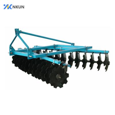 China Farm Garden 24 Plate Offset Hydraulic Folding Heavy Duty Disc Harrow For Walking Tractor for sale