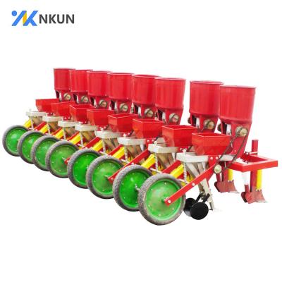 China Farms Four Wheel Tractor Mounted 2 Rows Corn Planter With Fertilizer for sale