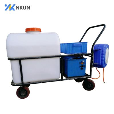 China Agriculture Nkun Stainless Steel Metal Knapsack Smoke Fog Machine For Pest for sale