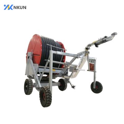 China Water Turbine Driving Agricultural Irrigation System Farmland Hose Reel Irrigation System for sale